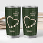 9221TFR2 effet dimpression 3d mugs isotherme personnalisable 590 ml le meilleur papa papy 9221t