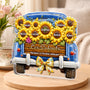 9232AFR2 effet dimpression 3d bloc acrylique personnalise forme decoupee vie avec enfants de maman mamie 9232ar8kga