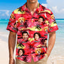 9241AFR2 chemise hawaienne personnalisee photo cadeau humour pour homme et femme 9241aa6dwa