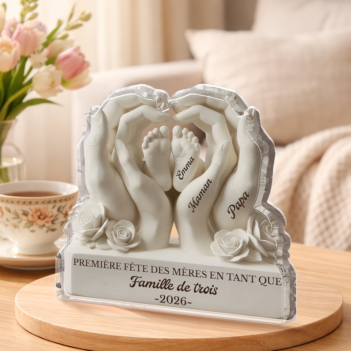9250AFR2 effet dimpression 3d bloc acrylique personnalise forme decoupee premiere fete des meres a trois cadeau maman papa 9250artekb_2cafc07e 34c5 4c80 8b90 5079baa91af1