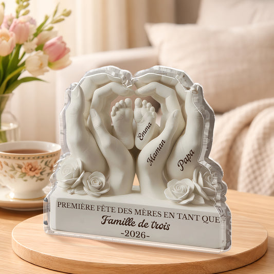 9250AFR2 effet dimpression 3d bloc acrylique personnalise forme decoupee premiere fete des meres a trois cadeau maman papa 9250artekb_2cafc07e 34c5 4c80 8b90 5079baa91af1