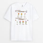 9266AFR1 t shirt personnalise maman prenom dabord maman ensuite mamie avec fleur 9266a8fka