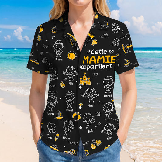 9271AFR2 chemise hawaienne personnalisee_ cadeau ete mamie papy appartient a 9271aasyaa