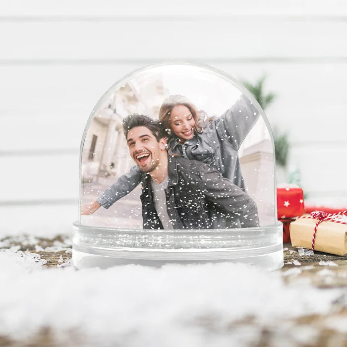 Boule à Neige Personnalisée - idee cadeau noel mari