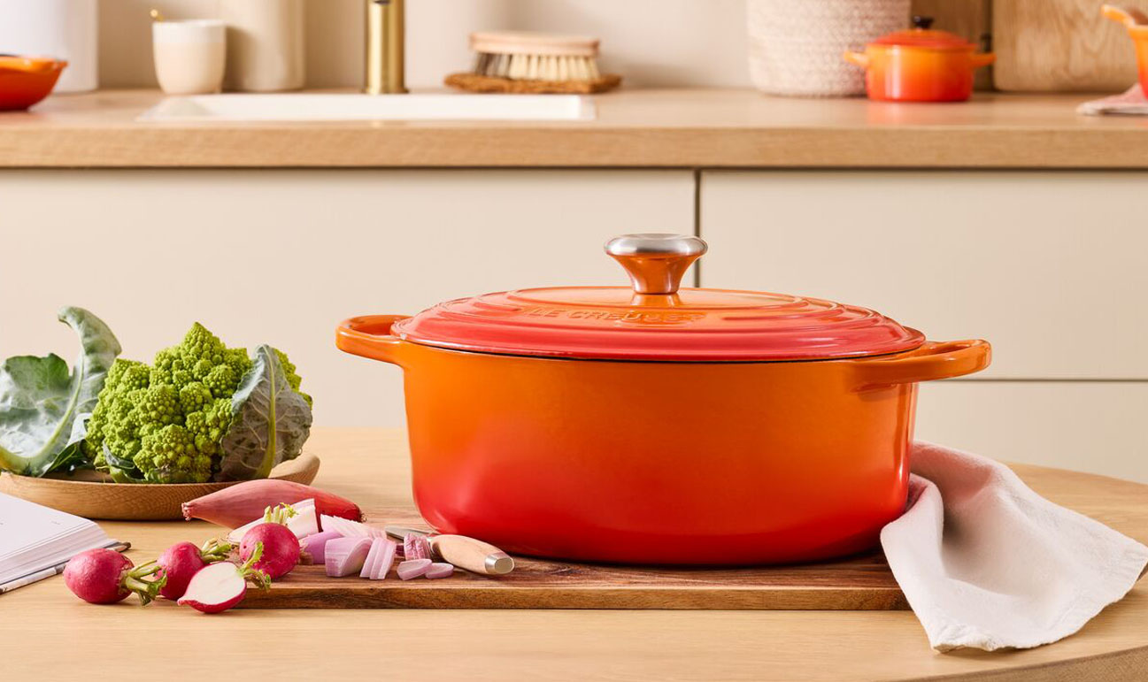 Cocotte en fonte émaillée Le Creuset