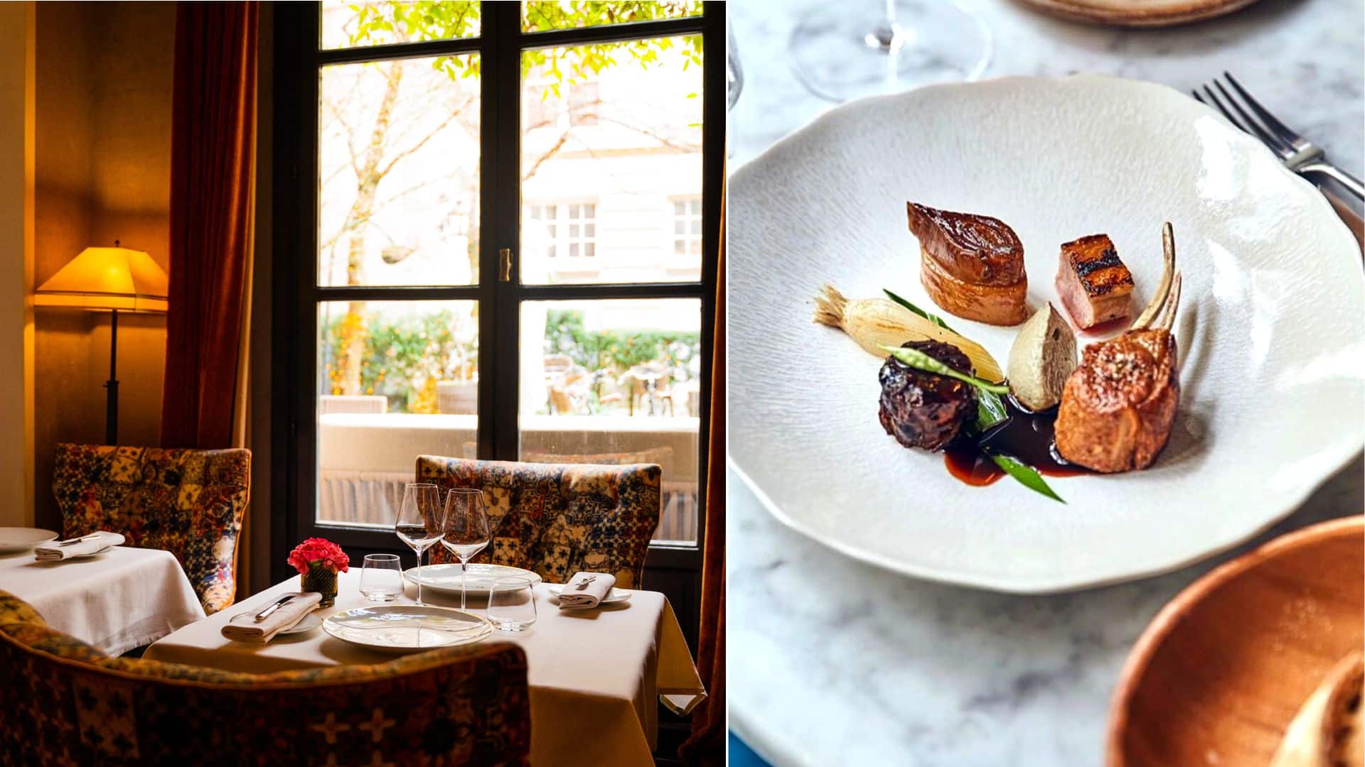 Un dîner gastronomique dans un restaurant étoilé Michelin