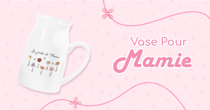 Cadeau Plus Vase Pour Mamie