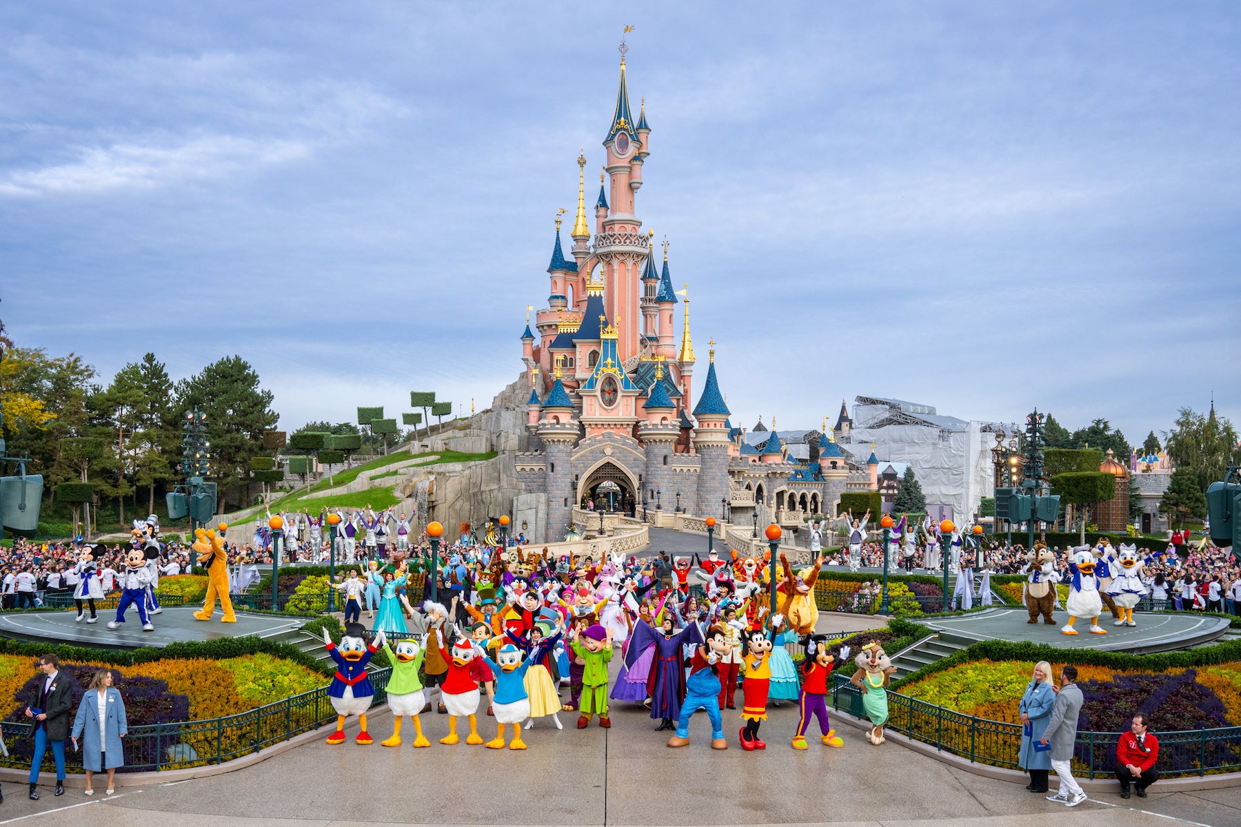 Une journée dans un parc d’attractions Disneyland Paris