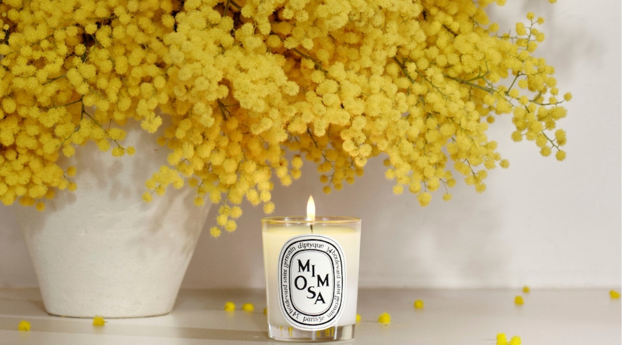 La bougie parfumée de la maison Diptyque 