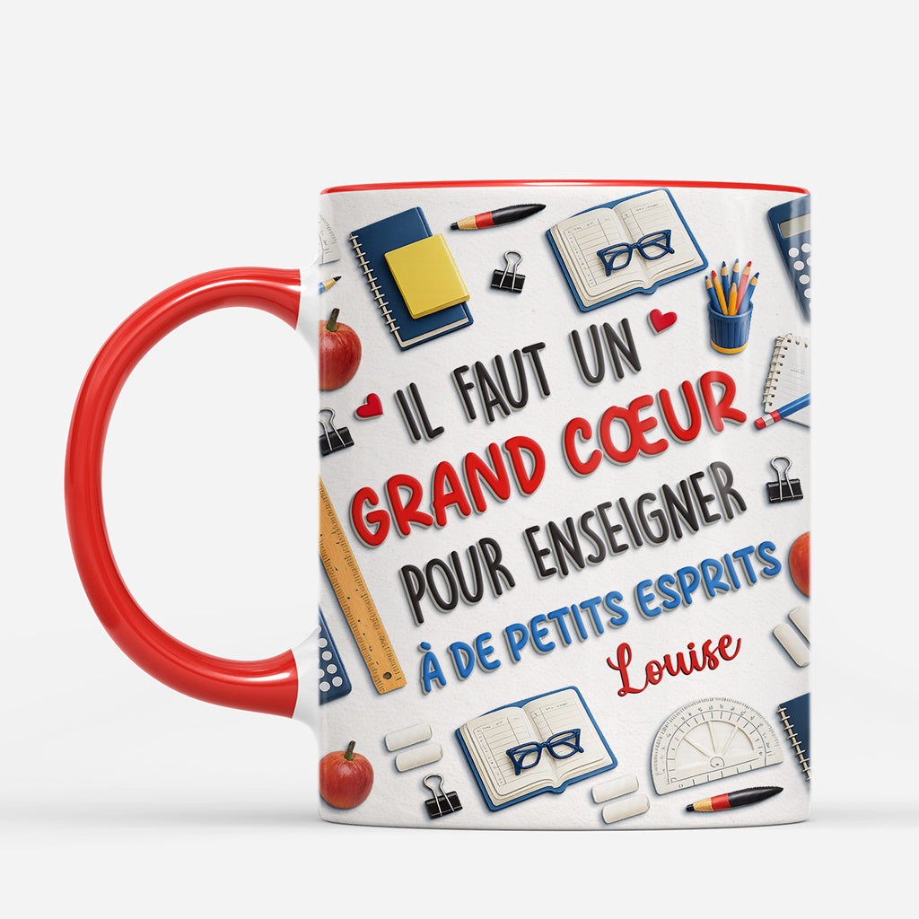 Mug personnalisé professeur - France Mug personnalisé professeur - France