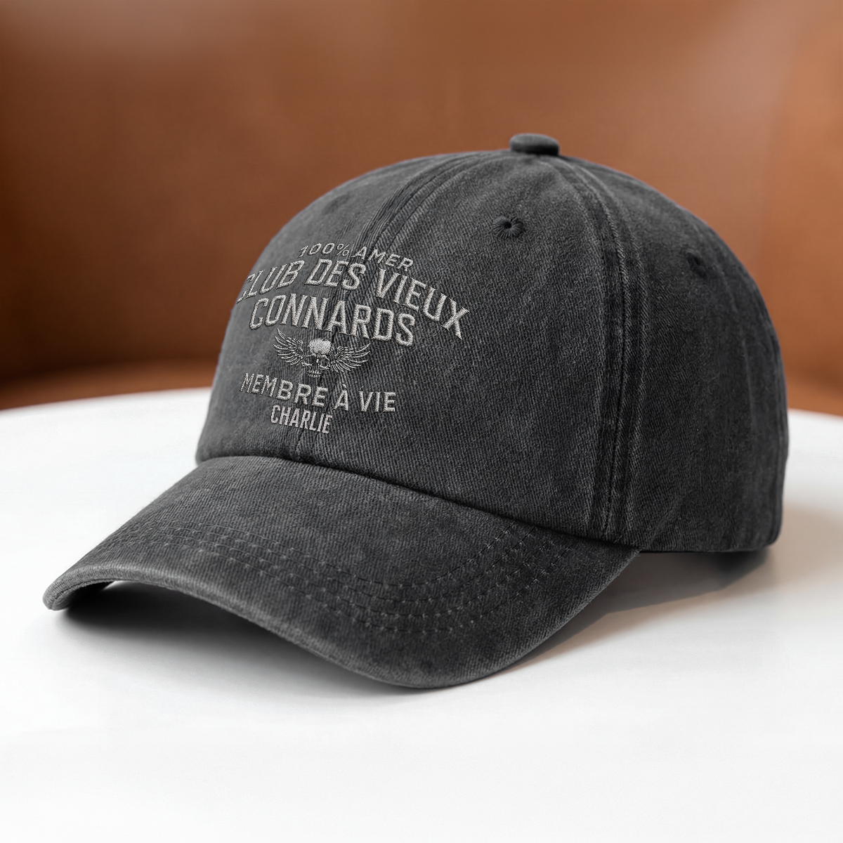 Casquette Homme Personnalis e D lav e Dr le Vieux Connards Cadeau Pa casquette-homme-personnalis-e-d-lav-e-dr-le-vieux-connards-cadeau-pa