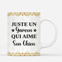 FR5884MFR3 mug personnalise juste une fille qui aime ses chiens 5884m3ymc3