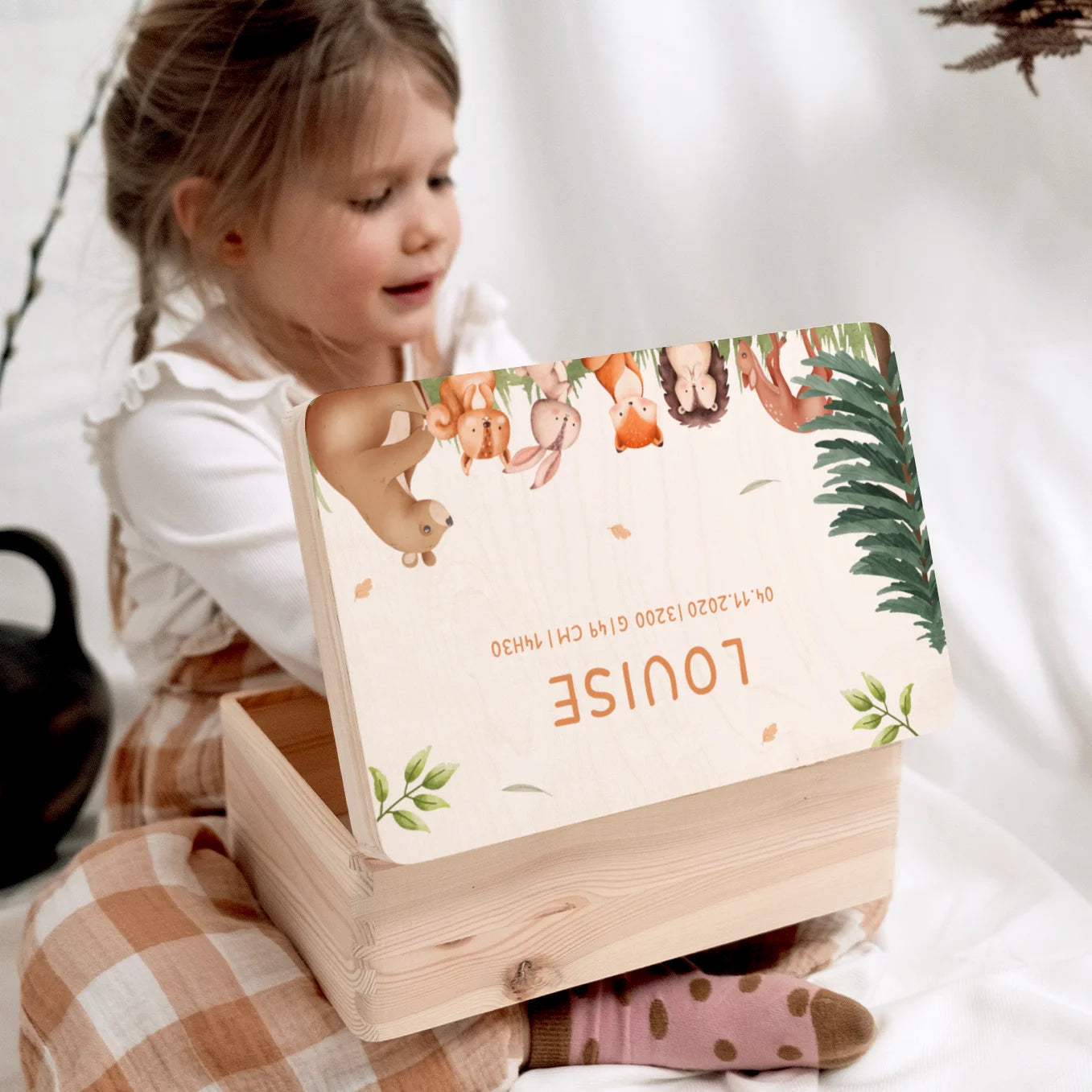 Boîte souvenir personnalisée pour enfant