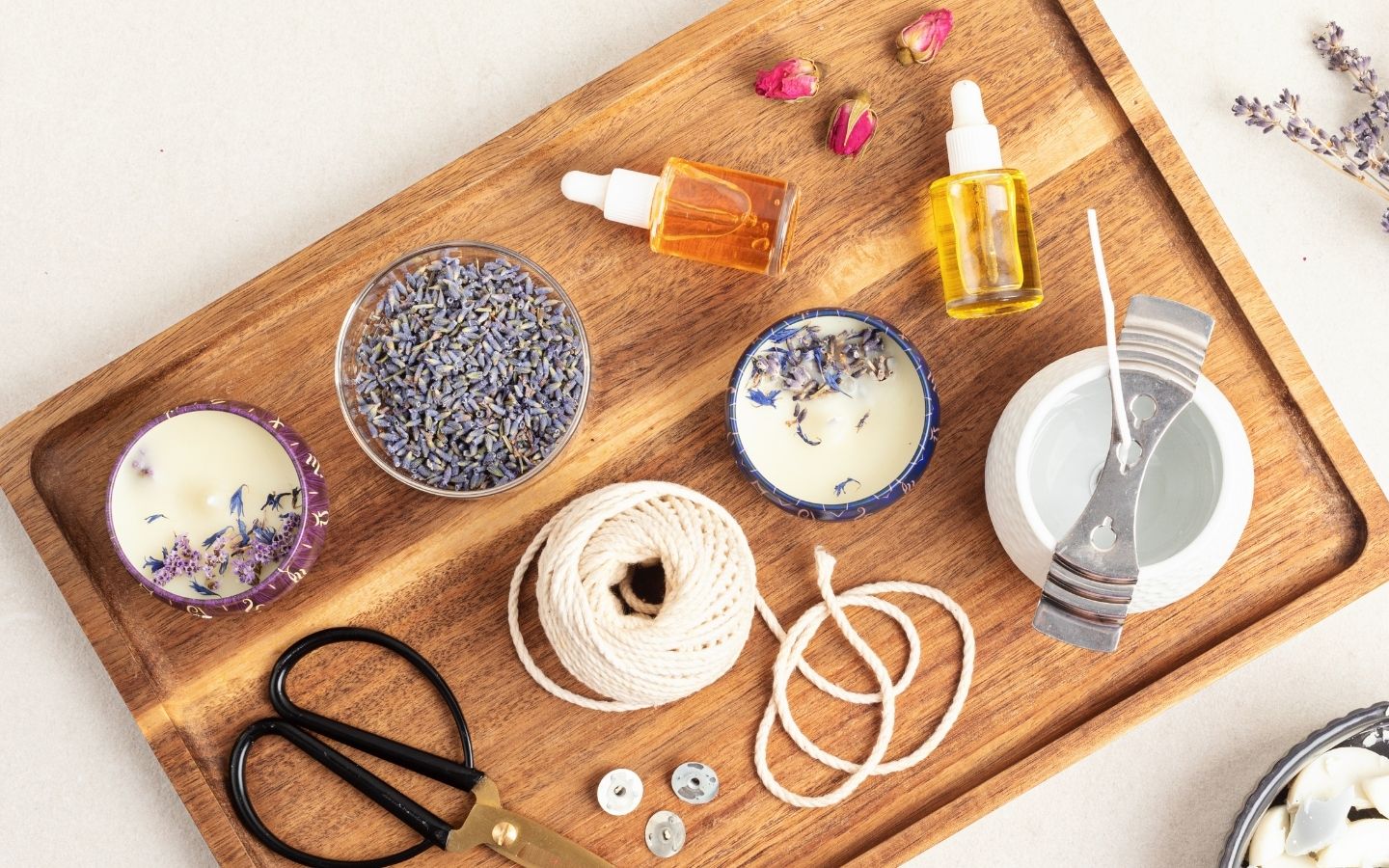 Boîte de bougies parfumées - idee cadeau de noel pour papa