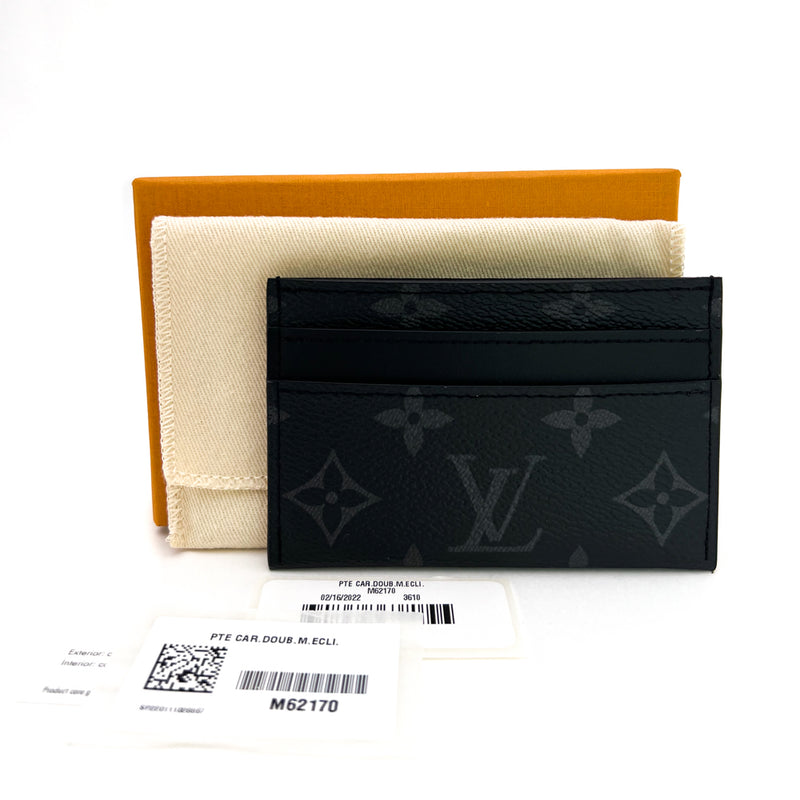 Porte-cartes Double Monogram Eclipse (Louis Vuitton)