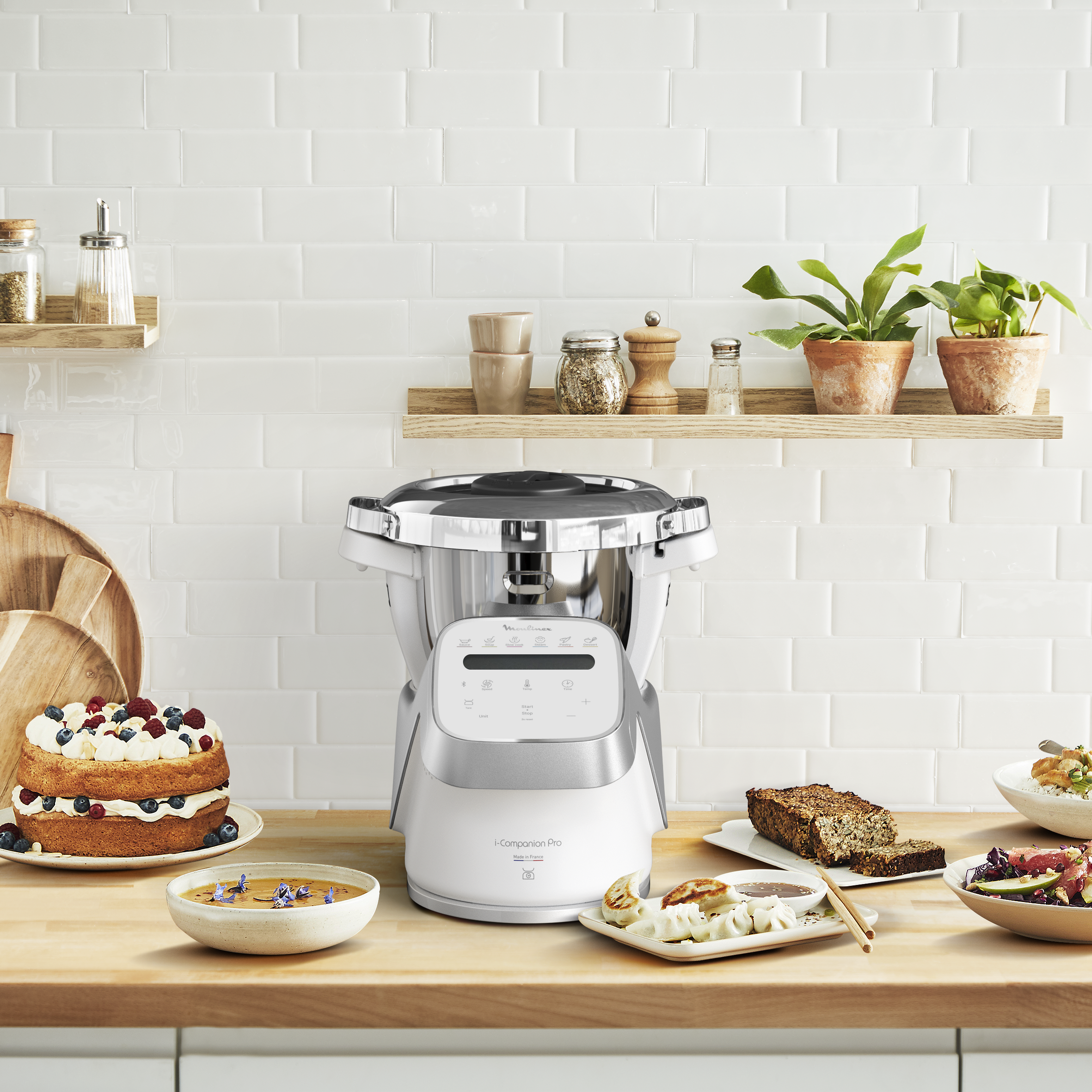 Robot de cuisine multifonction Moulinex Companion Touch i-Companion