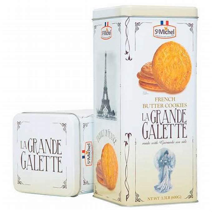 Boîte de biscuits « La Grande Galette » de chez St Michel