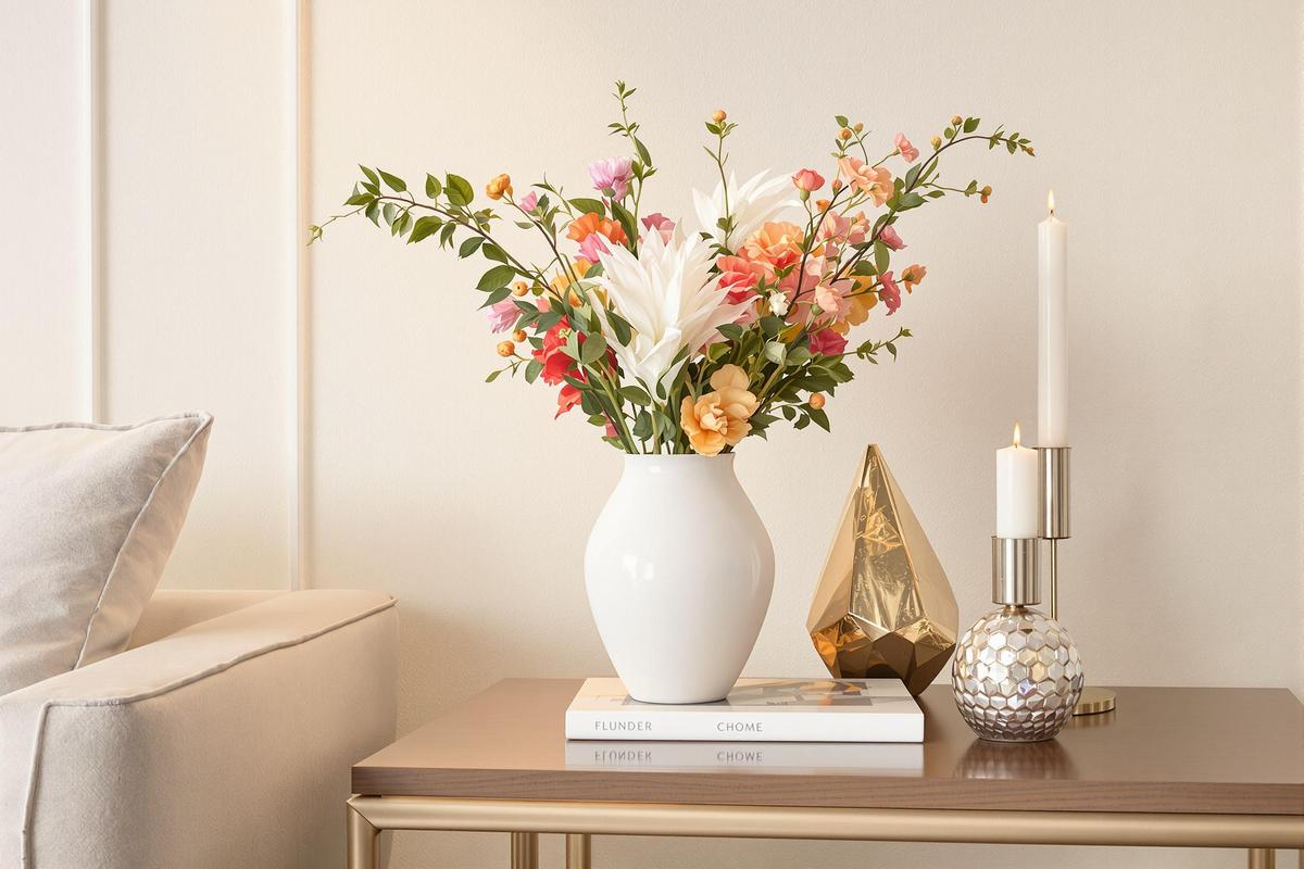 Un objet décoratif sobre et moderne