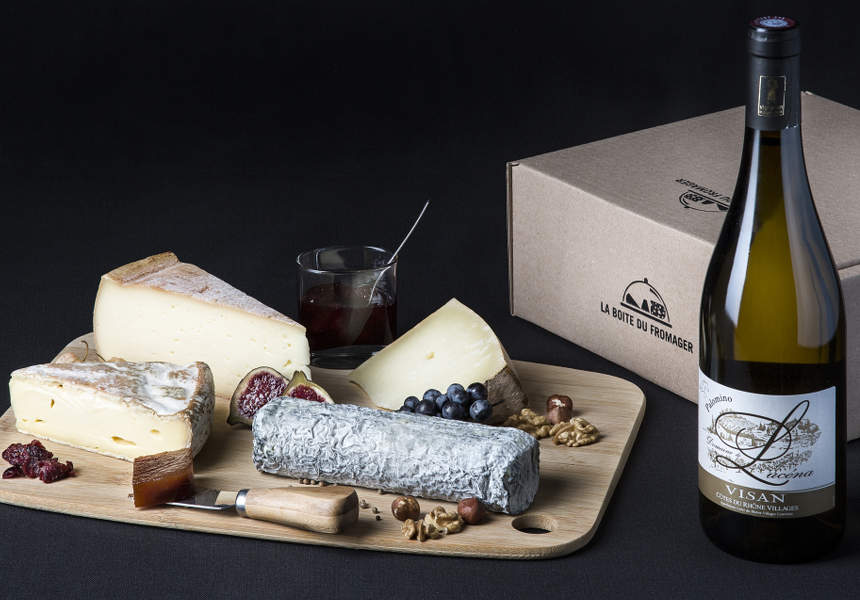 Coffret de Fromages Français