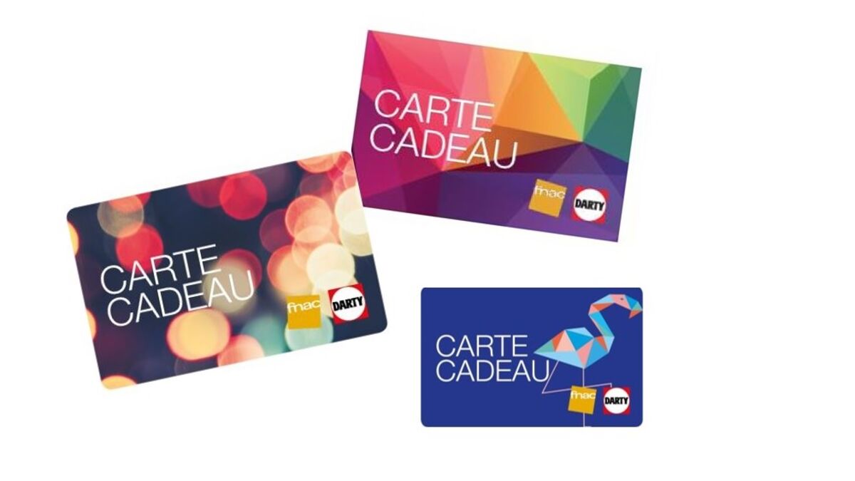 La carte cadeau Fnac-Darty 