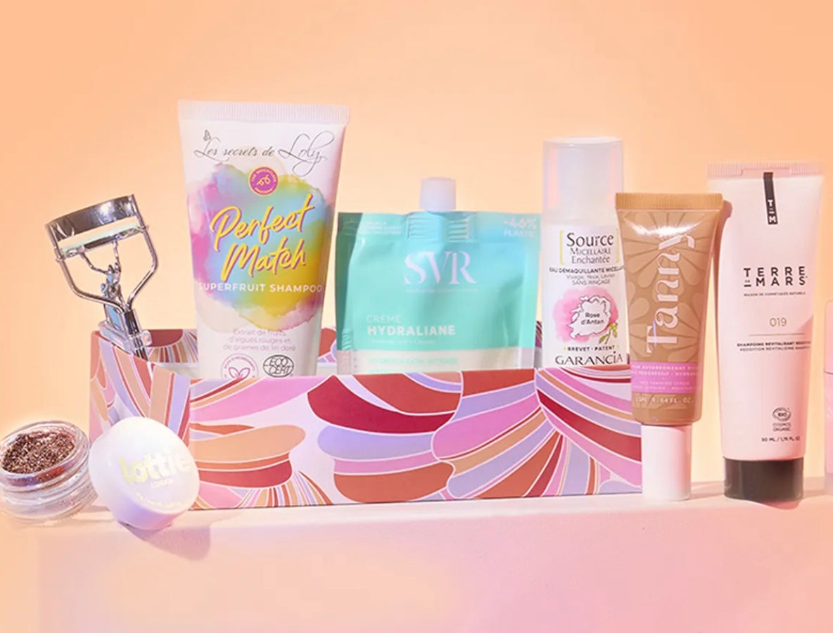 Une box d'abonnement beauté mensuelle Blissim 