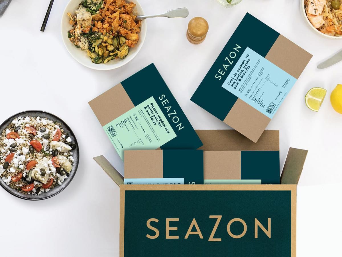 Box de repas livrés Seazon