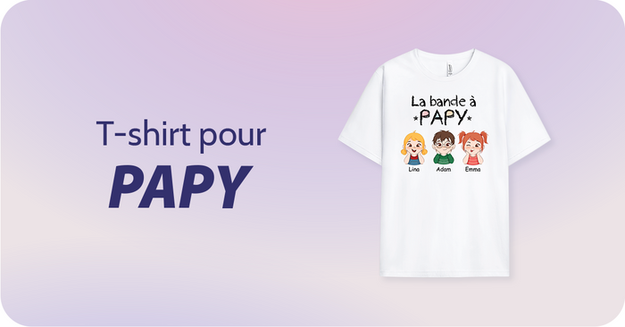 cadeau plus t shirt pour papy