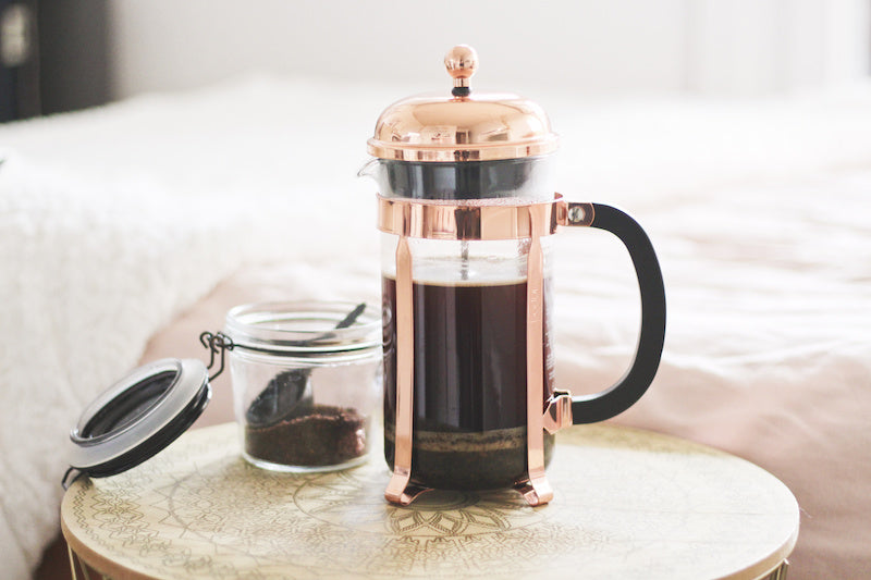 Une cafetière à piston Bodum
