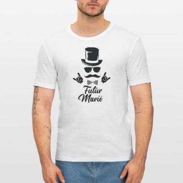 T-shirt personnalisé avec message drôle sur le mariage