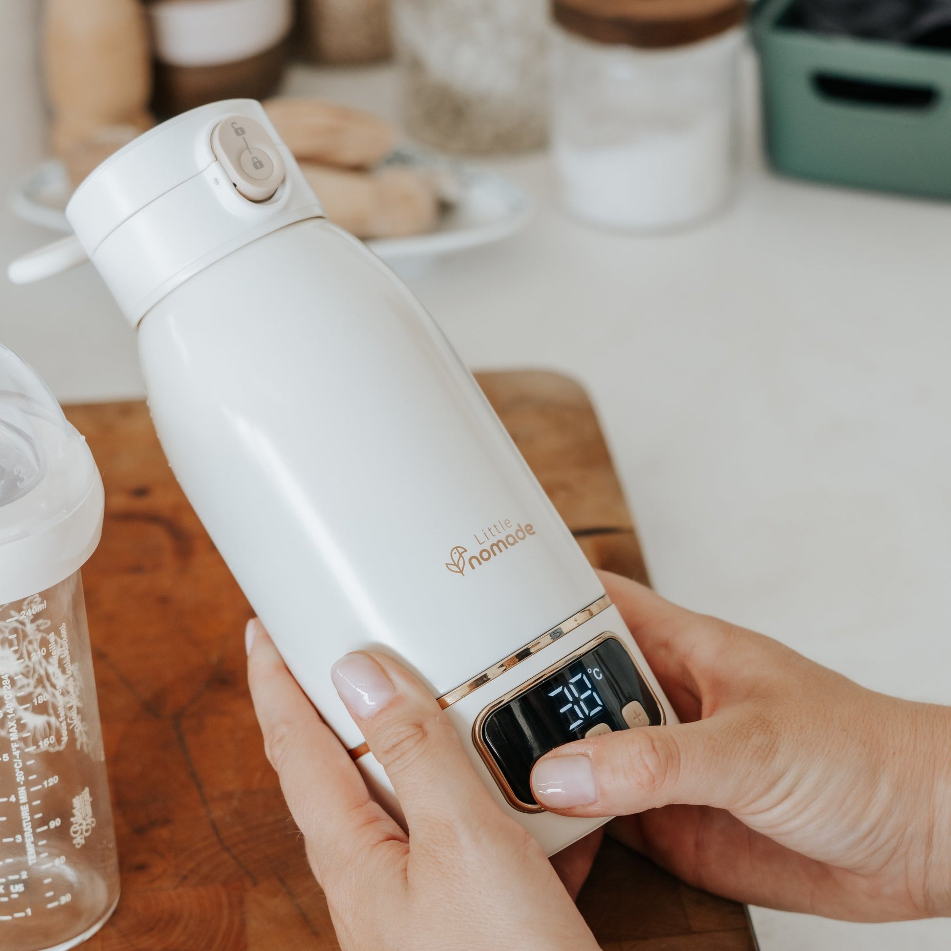 Chauffe-biberon nomade et rapide