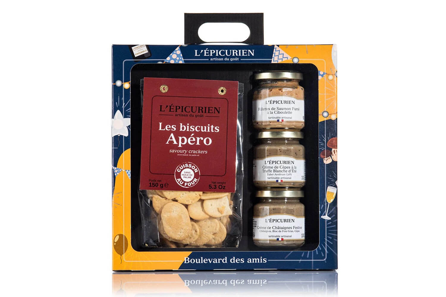 Trio de tartinables de chez L'Épicurien