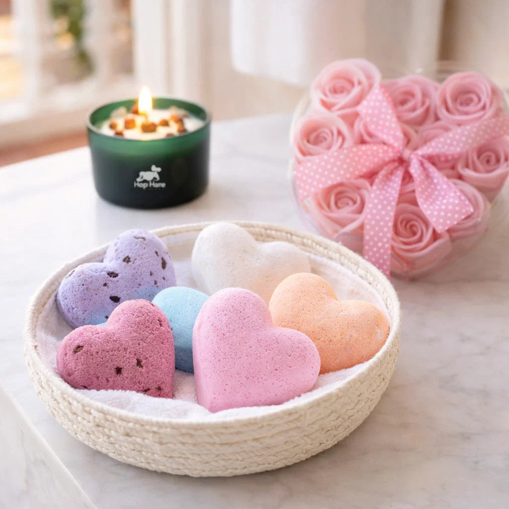 Bougies parfumées ou coffret bien-être