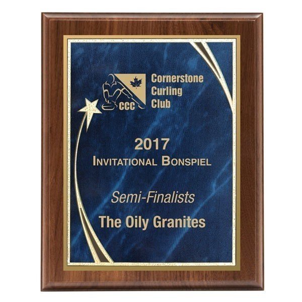 Plaque commémorative de performance