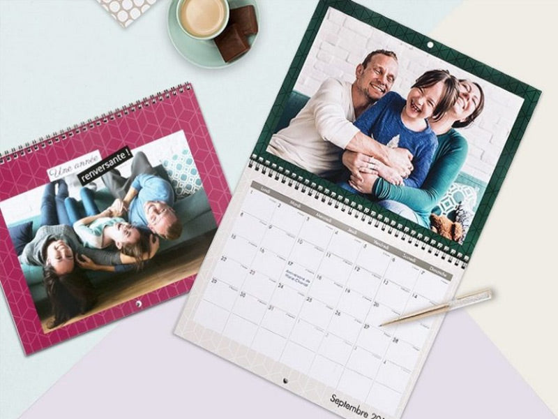 Calendrier Photo pour cadeau noel drole