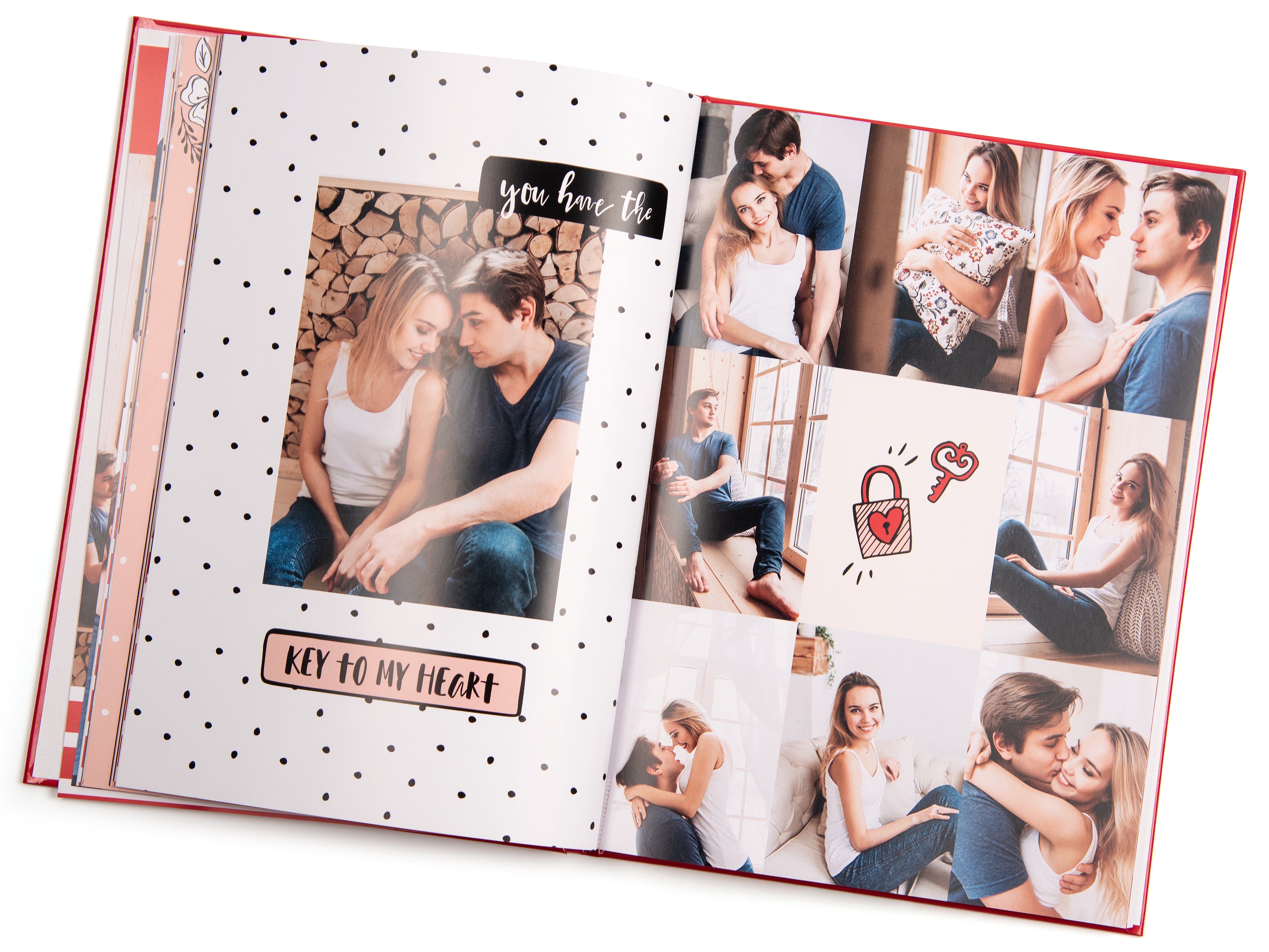 Album Photo Personnalisé du Couple