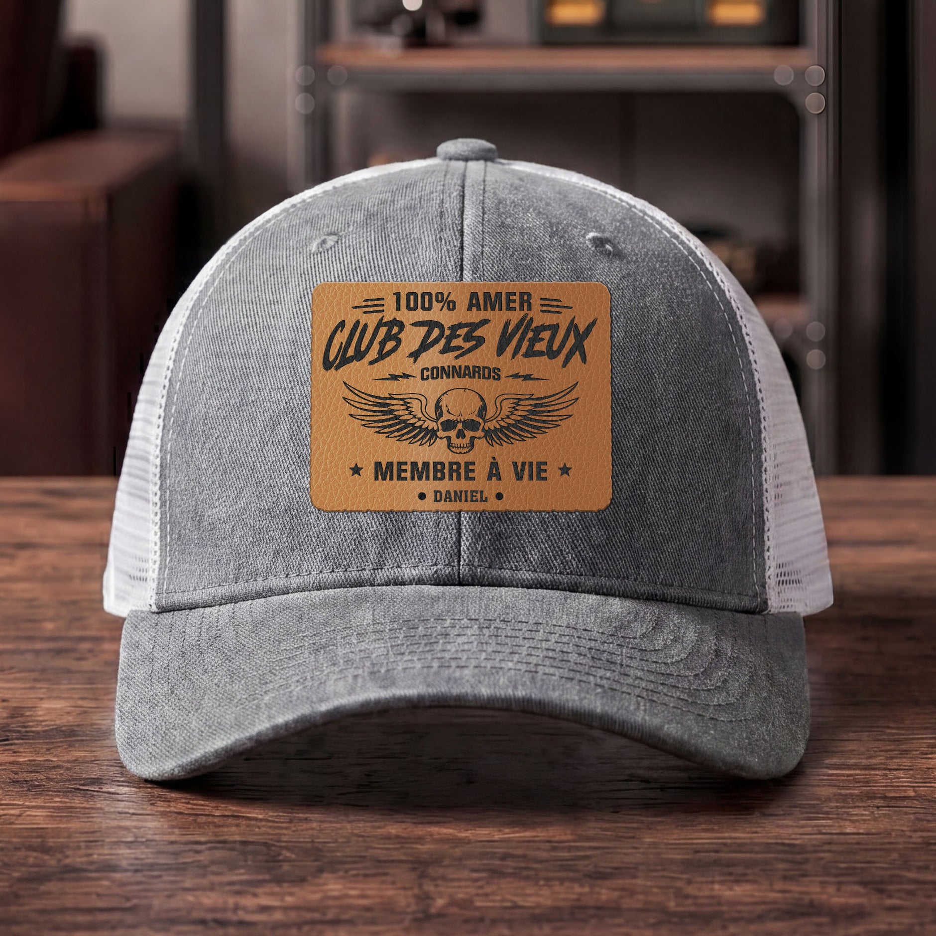 Casquette Patch Personnalis e Dr le Pour Homme Club Des Vieux Connar casquette-patch-personnalis-e-dr-le-pour-homme-club-des-vieux-connar