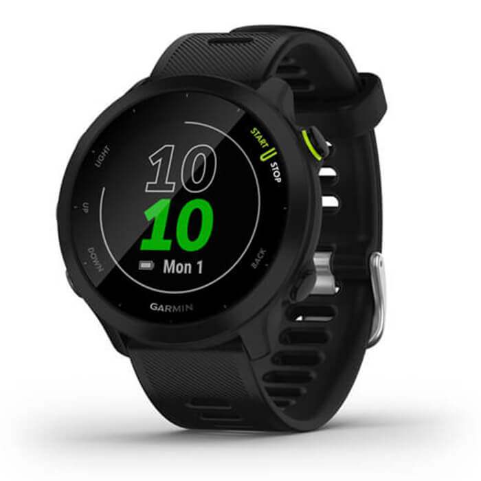 Une montre sport Garmin Forerunner 55