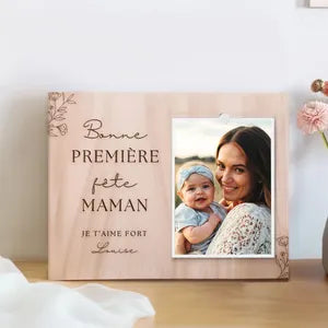 Cadre photo maman bébé