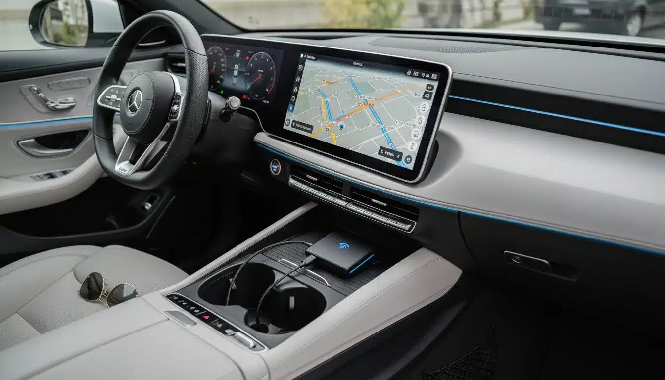 Boîtier CarPlay / Android Auto sans fil