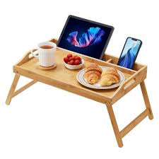 Plateau de lit en bambou