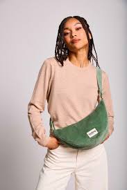 Le sac banane en velours côtelé Hindbag 