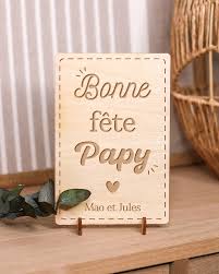 Carte-cadeau papy personnalisable 