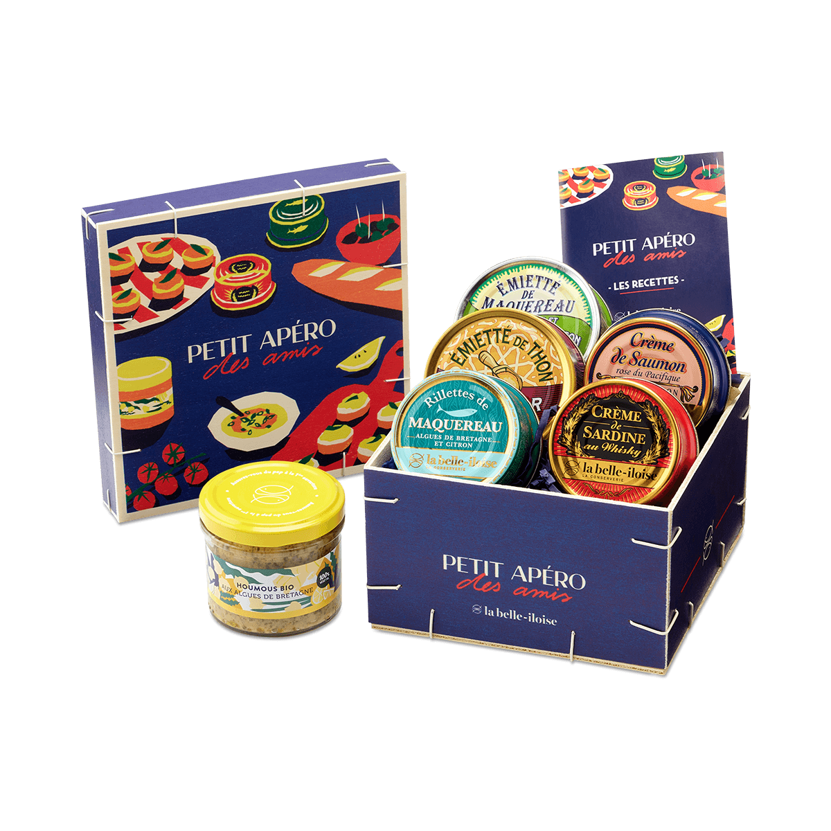 Coffrets cadeaux spécial apéro (la belle-iloise)