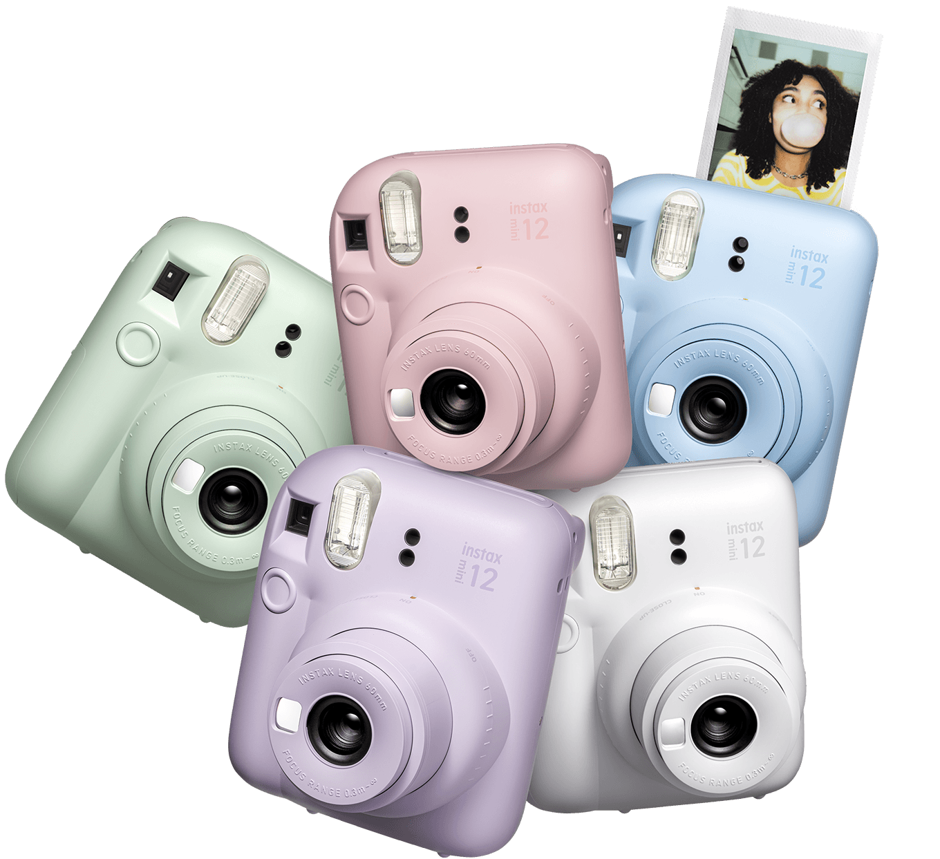 L'appareil photo Instax Mini 12 de Fujifilm 