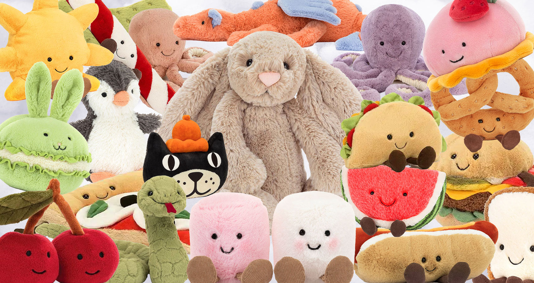 Peluche douce Jellycat le confident de tous ses secrets 