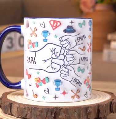 Mug émaillé Personnalisé Héros De BD