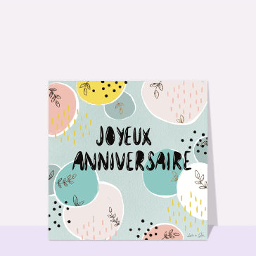 Joyeux Anniversaire