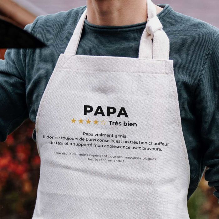 Tablier pour papa