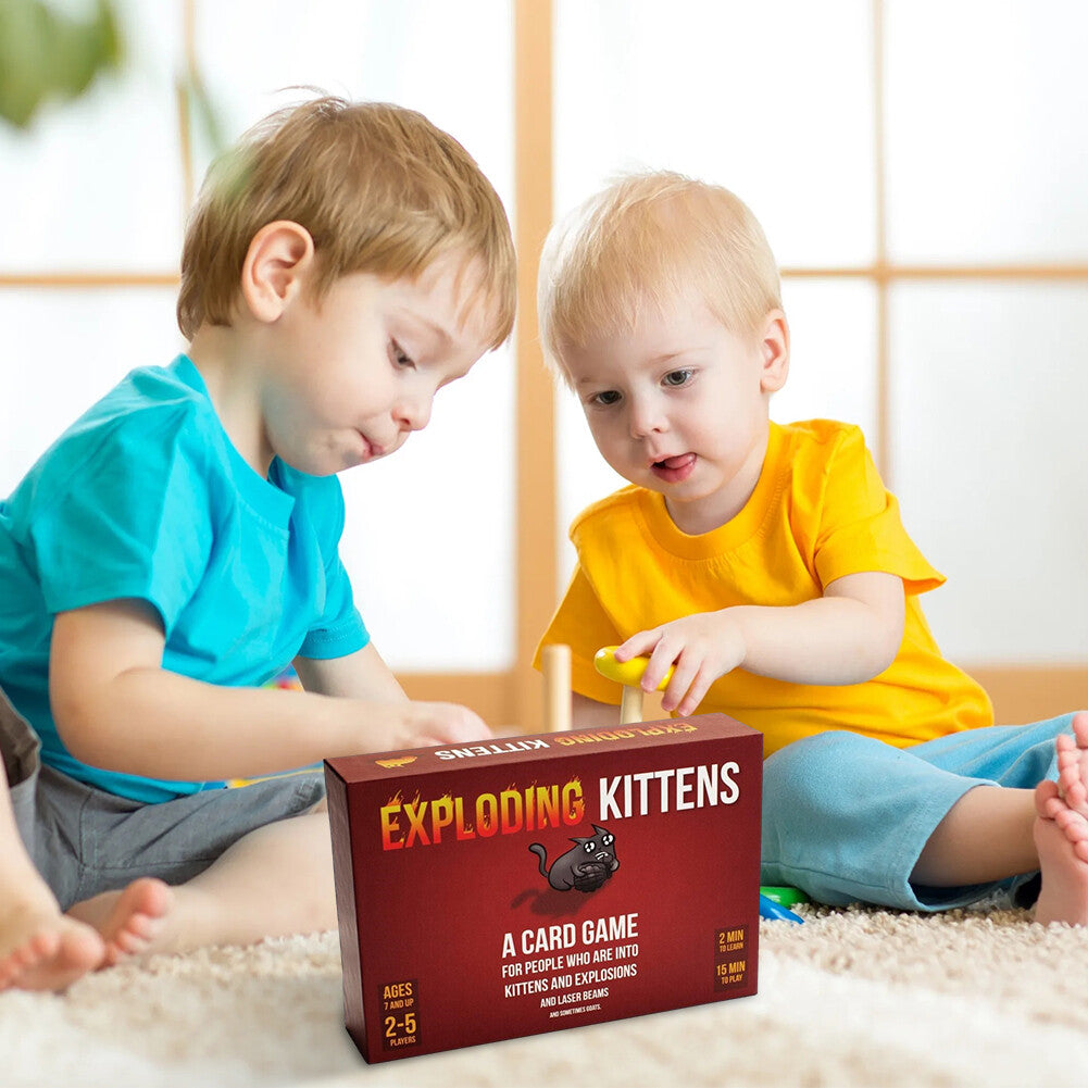 Jeu de cartes “Exploding Kittens”