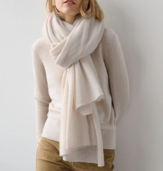Foulard en cachemire multi-usages White + Warren